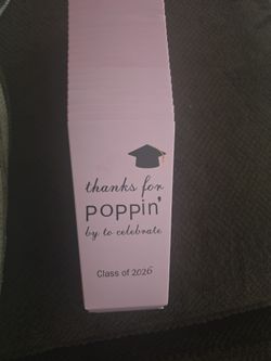 Graduation popcorn boxes