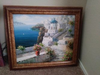 Oil painting. Wall art