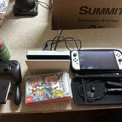 Nintendo Switch Oled With Games 