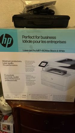 hp laser jet pro map 4101fdw black and white printer
