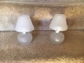 2 beautiful candle holders