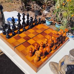 Huge Wood Chess Board 