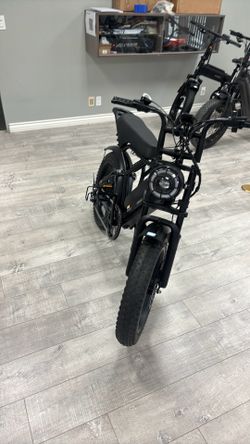 Moped style electric bike - off road Ebike