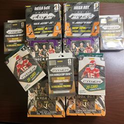 Basketball, Soccer & Football Cards 