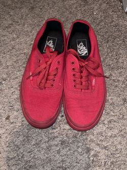 Size 7 men Vans