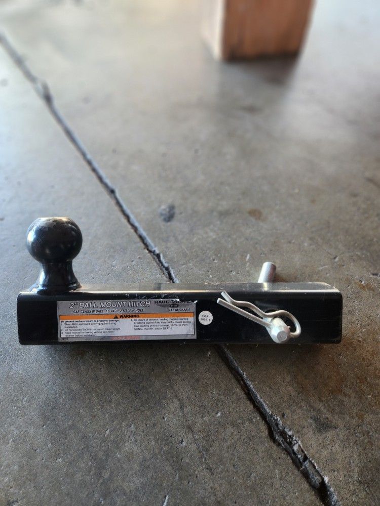 2" Ball Mount Hitch.