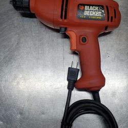 Black & Decker DR200 Type3 Corded Keyless Drill 4.5A 0-1350 RPM