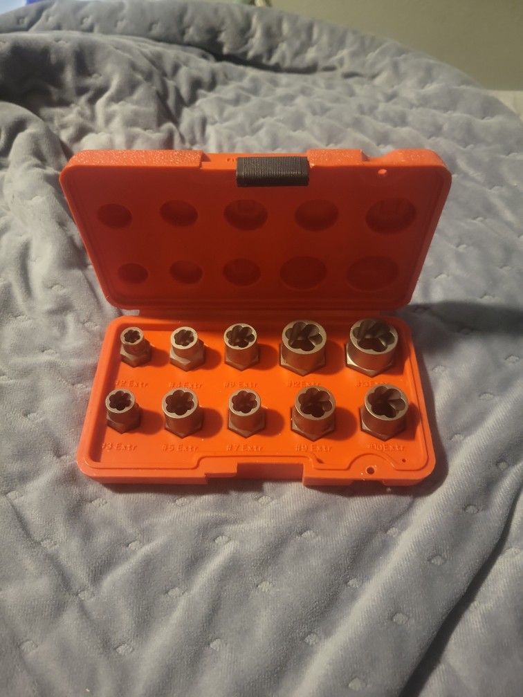 Craftsman Bolt Out Extractor 10 Piece Set