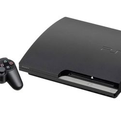 PS3 Slim Console Set with Games