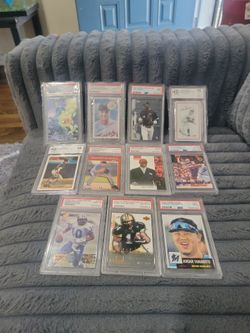Random graded sports cards /taking offers / not a dollar
