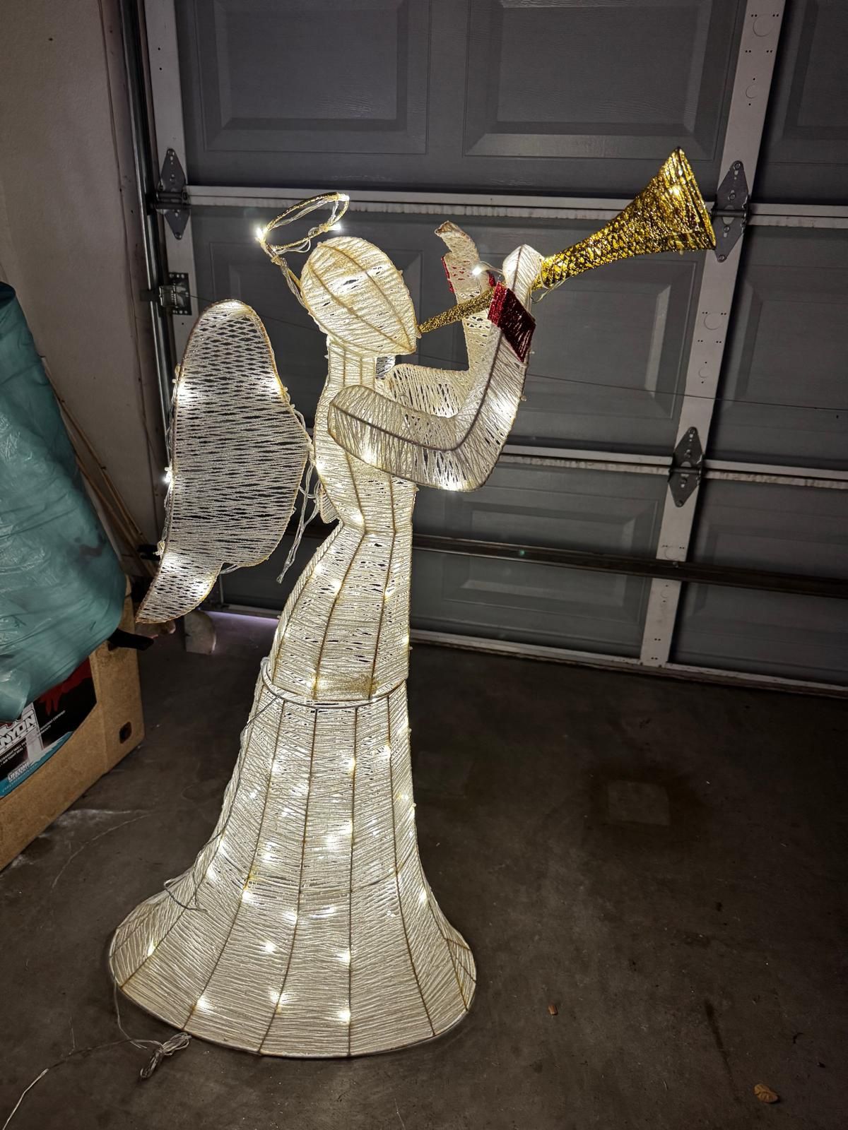 Outdoor LED Angel 4ft- Set Of 2