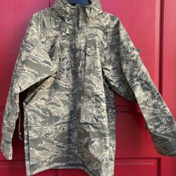 Military Surplus Goretex ABU Tiger Stripe Cold Wet Weather Parka & Pants