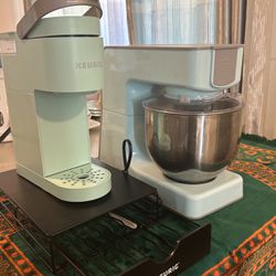 Cake Mixer And Coffee Maker 