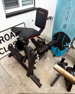 Leg Extension + Leg Curl Machine