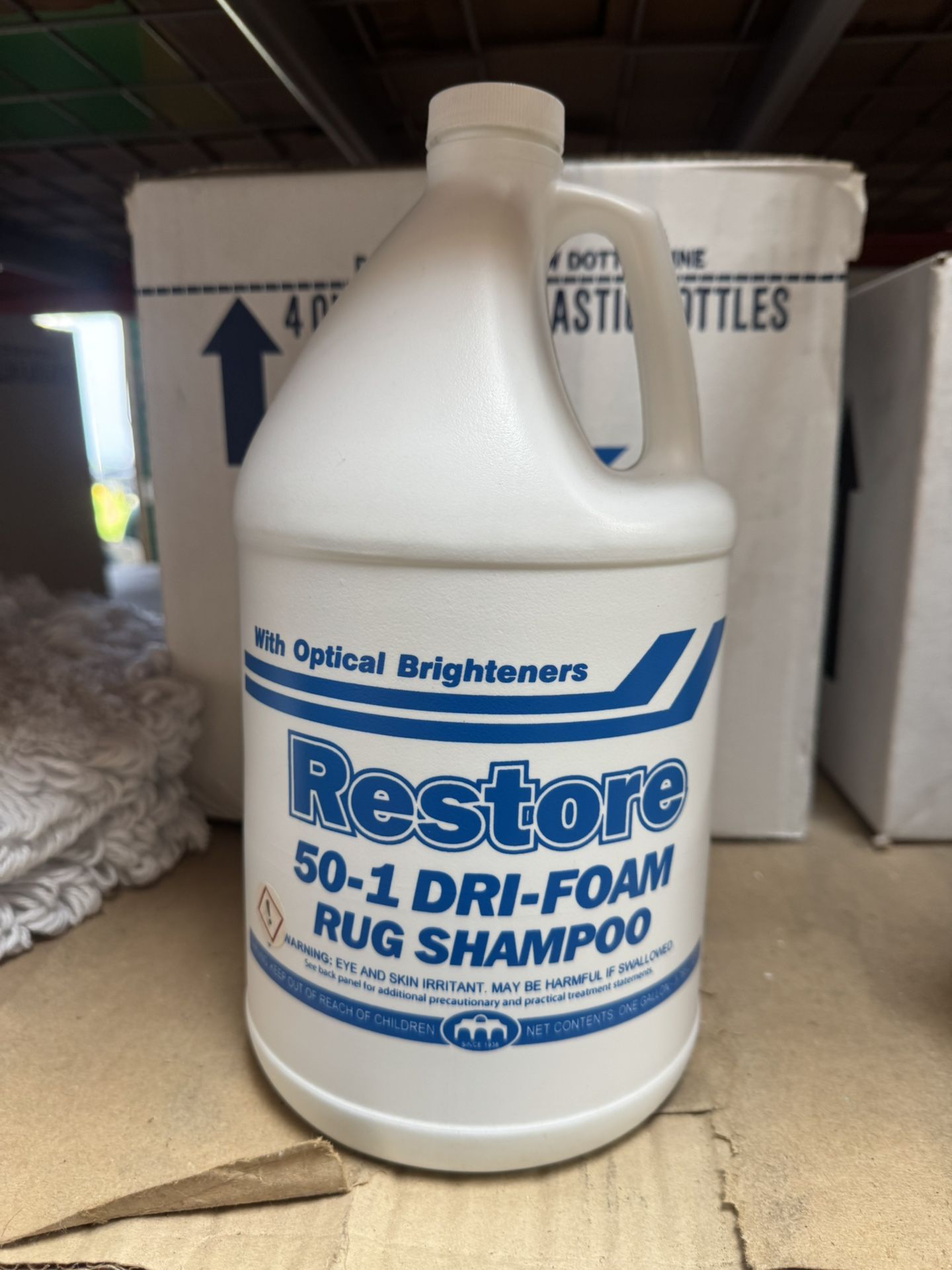 Dri-Foam Rug Shampoo Gallon “New “