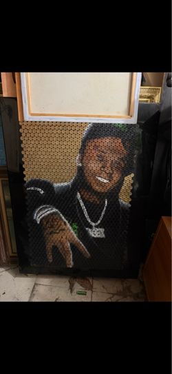 Handmade Snoop Dogg Portrait
