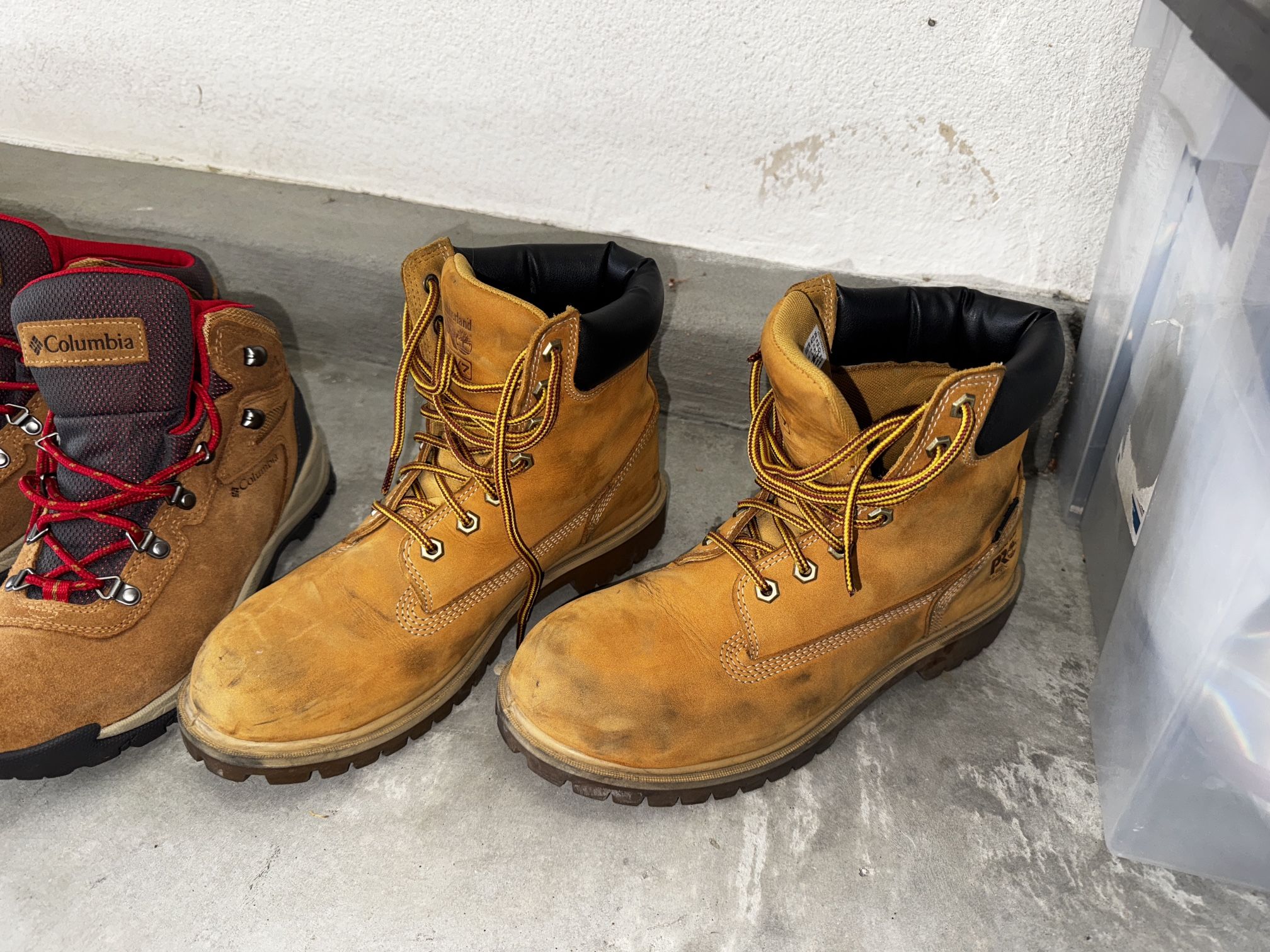Steeltoe Timberland Boots 7Mens 8.5Womens