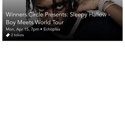 Sleepy Hallow Tickets 