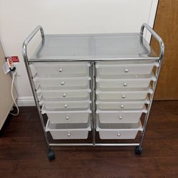 Rolling Storage Cart and Organizer