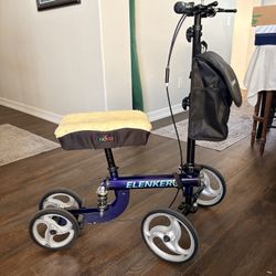 Steerable Foldable knee Scooter 