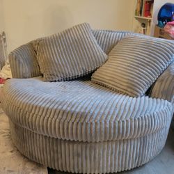 Oversized Swivel Chair