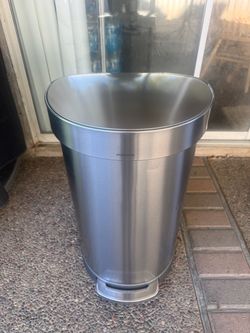 Simplehuman Stainless Steel Step Trash Can