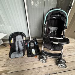 Baby Set - Car seat, Dock, And Stroller