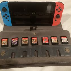 Nintendo Switch Console + Games Bundle (Great Condition)