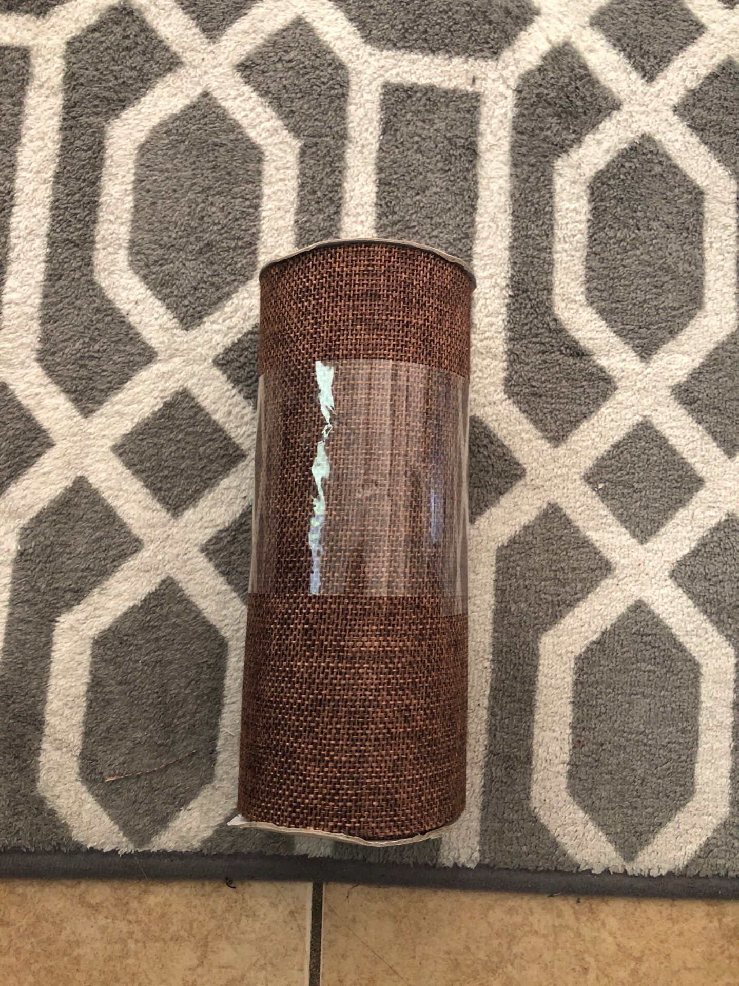 Burlap ribbon