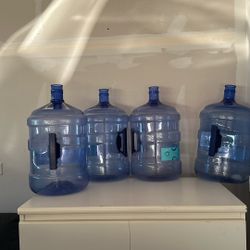 Empty Water Cans 