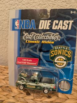 Ertl NBA Seattle Sonics Die Cast Ford F150