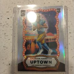 Omarion Hampton uptown rookie card