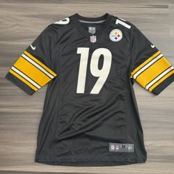 Nike On Field Pittsburgh Steelers JuJu Smith-Schuster #19 Home Jersey Men’s M
