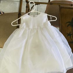 24 Months Baptism Dress/flower Girl Dress