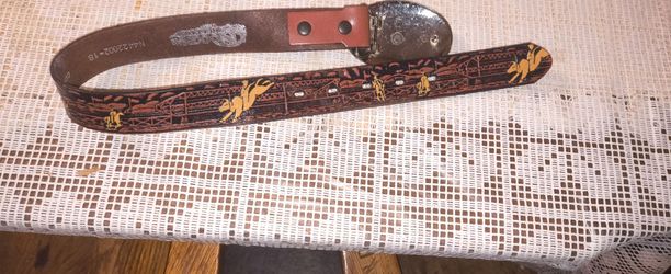 Boys Western Belt Buckle Combo