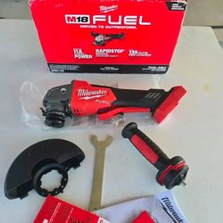 🔥$130 FIRM PRICE 🔥 Milwaukee 2880-20 M18 FUEL 18V 5 in. Grinder w/Paddle Switch (Tool-Only) NO BAT