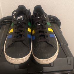 Adidas Shoes Men’s Black Superstar OT Tech Sneakers Black Multi