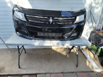 2015/2023 OEM dodge charger black front bumper