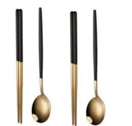 Stainless Steel Spoon And Chopsticks