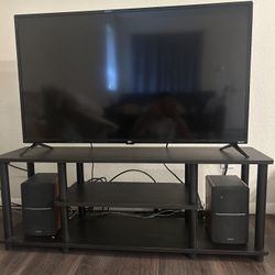 TV, Stand and Speaker For Sale