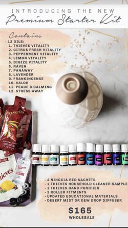 Essential oil Premium starter kit