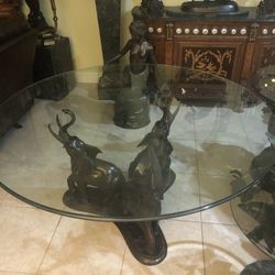 Bronze Elephant 🐘 Table 