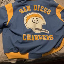San Diego Chargers Jacket Throwback