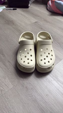 Crocs Classic Platform Clogs W8
