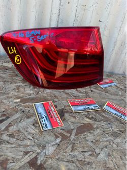 2014 2015 2016 BMW 5 Series F10 Left Driver Lh Side Tail Light Oem used