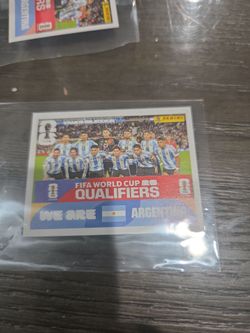 Panini FIFA World Cup 26 Qualifiers Argentina Sticker