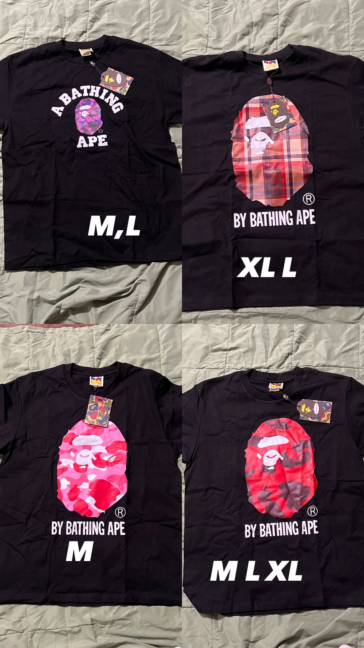 Bape shirts for sale