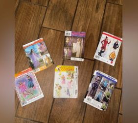 Make your own Halloween costume Simplicity Fairy Costume Patterns - 6 varieties