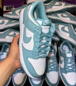 Nike dunk denim turquoise