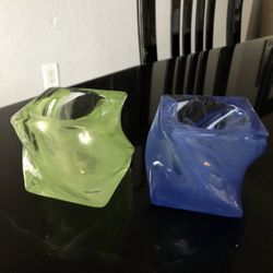 PartyLite Swirl Candle Holders